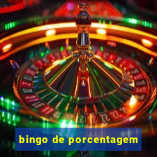 bingo de porcentagem